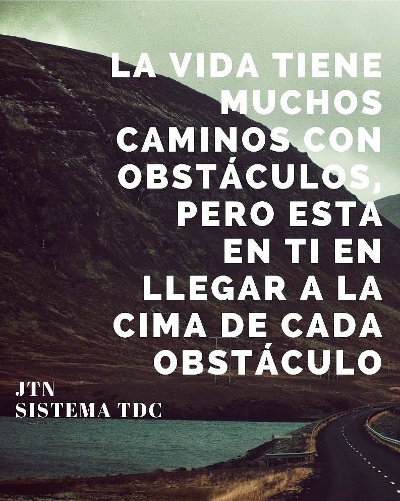 JohnTor33267651's tweet photo. En la vida hay muchos caminos con obstáculos sólo cree en ti y veras los resultados.
#Mundodeemprendedores #Emprendiendo #Marketingonline #Exitoenlavida https://t.co/mUtSFYUCwL