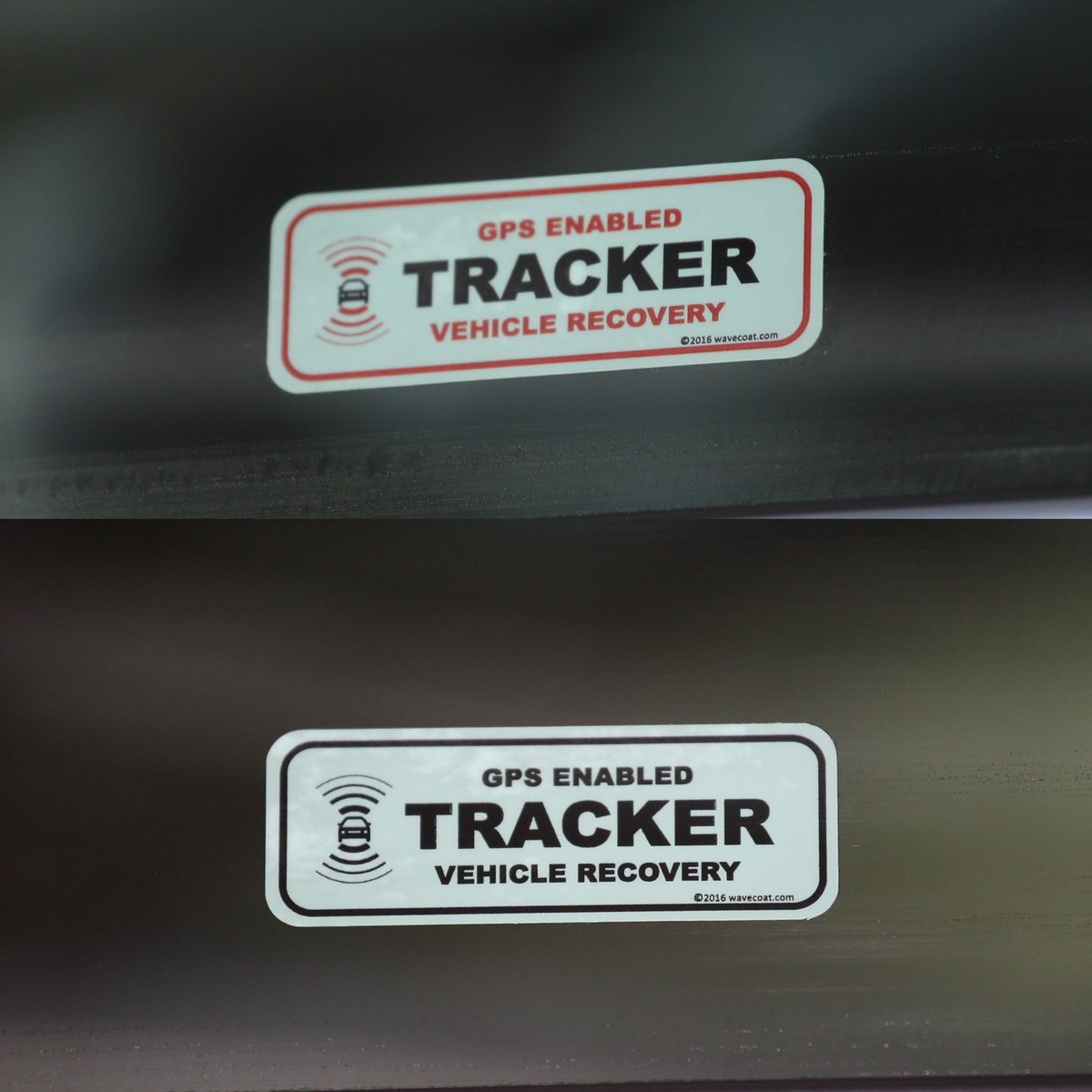 _waveCOAT's tweet image. New window stickers available from wavecoat.com

#tracker #gpstracker #obdport #canbus #stolen #keylessentry #faradaybag #disklok #stoplock