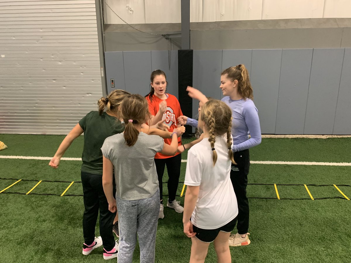NMMSBUFFALO's tweet photo. These girls rocked it today! Tomorrow is game day to conclude our flag football week sponsored by @NardinAAC @NardinAthletics @CanisiusHSFB and their athletes! #gogators #thinknardin https://t.co/t7dJ1LKk22