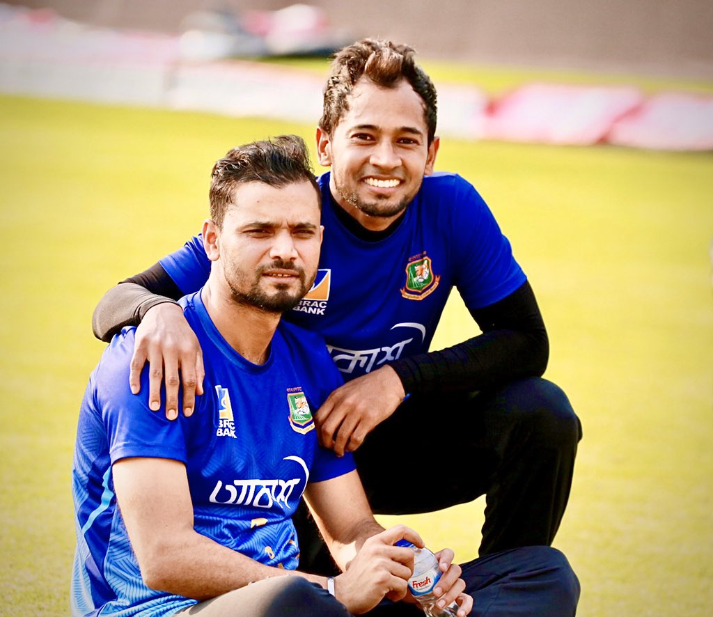 mushfiqur15's tweet photo. A legendary cricketer and a https://t.co/CxeP246dea will be missed brother  as always. Thanks a lot captain -MR15 https://t.co/rYRLF760wK