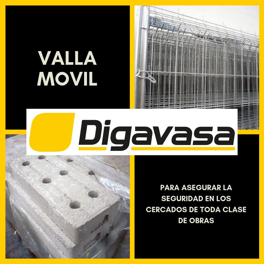 Digavasa's tweet photo. Profesional, ¿comienzas una obra? ¿ Necesitas realizar un cercado provisional? Tenemos los mejores materiales al mejor precio, ven y consultamos sin compromiso https://t.co/K5QVU3Fsni