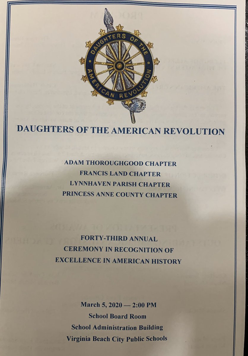 JairoLPadilla's tweet photo. Salem HS is extremely proud of Reagan McCoy for being recognized as one of the outstanding American history students and recipients of the Daughters of the American Revolution award.  A special thanks to her teacher, Mr. Tabb Pearson, as well. https://t.co/yEBMOnLadN