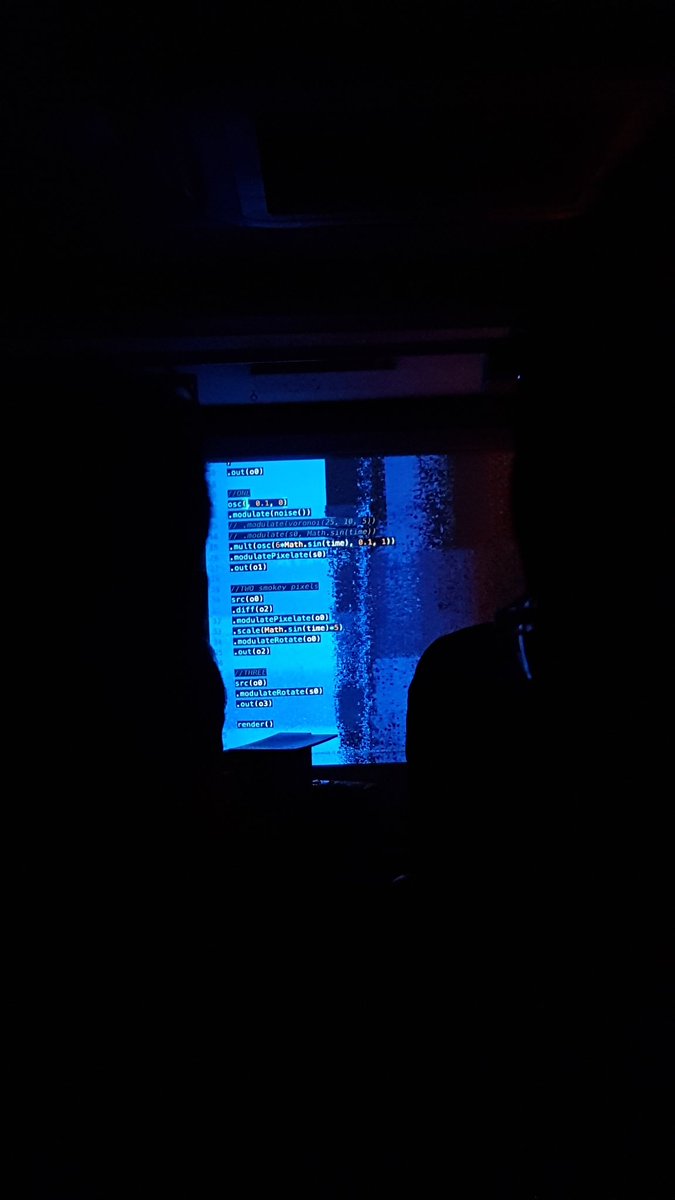 johnardavies's tweet image. At the back of Algorave @Cafeoto #late #codecontrol