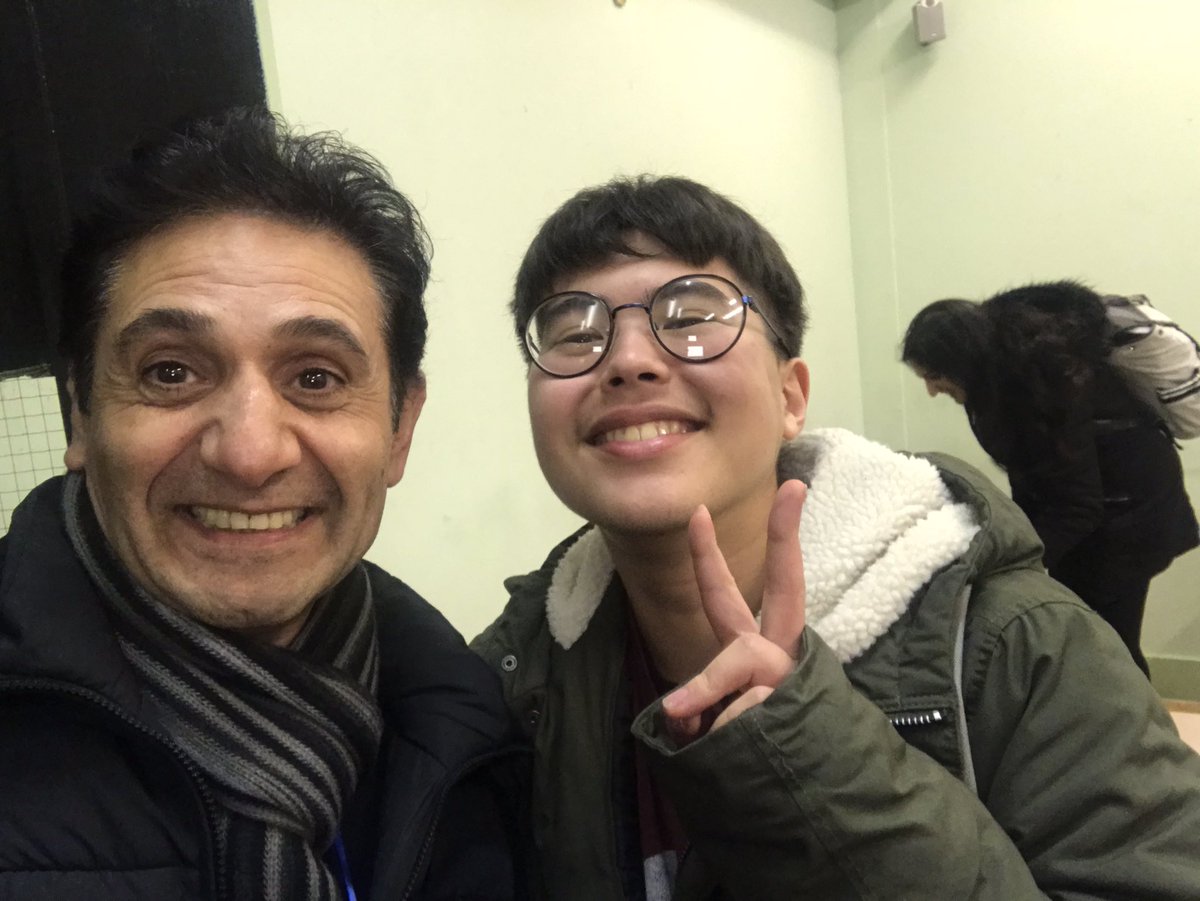 ActorShirazKhan's tweet photo. @PizzaPlayUK A humorous play with plenty of wit that shines a light and challenges society’s preconceived ideas of how we should look. Well done @urvashibohra. Added bonus met with @zeus_japonicus https://t.co/kl5JbDoX7k