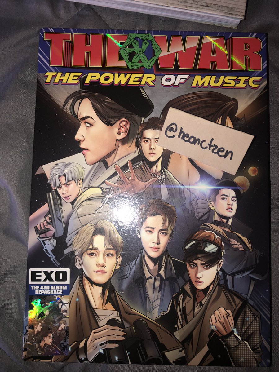 wts selling exo the war the power of music repackage album$14 without pc $20 with (check next tweet for pc )