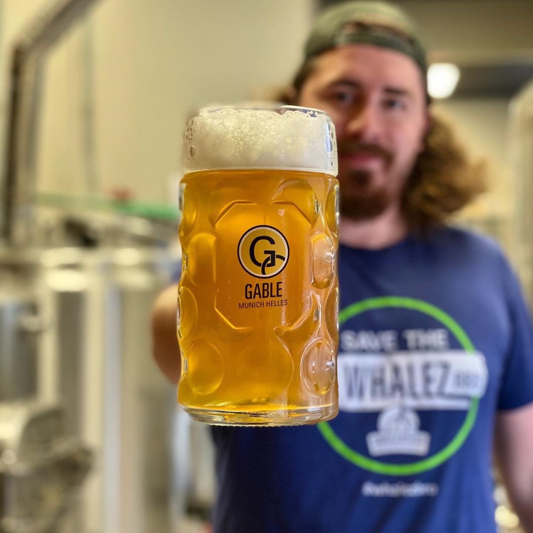 wrestlingmuseum's tweet photo. Reposted from @SingleSpeedBeer: You might need two hands for this one. Beginning tomorrow, Gable Stein pours will be available in both taprooms!
.
.
.
.
#nowpouring #gable #goodasgold #munichhelles #hellesyes #mainstreetcf #singlespeedbrewing https://t.co/XTY3DUi3lj
