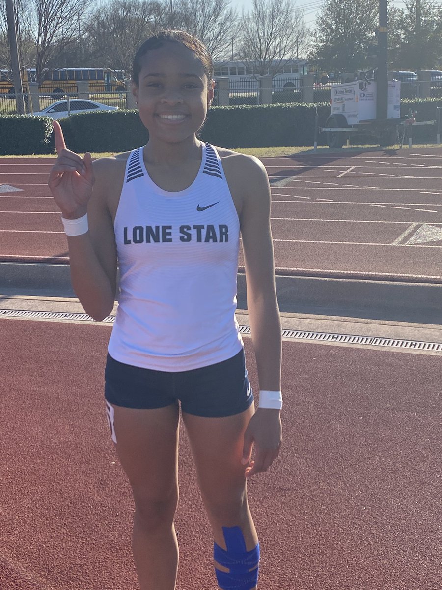 PR, school record, and #1 5A time in the State. Way to go Sloane Wagner!!! 14.16 in 100M Hurdles! <a href="/LSHSRangers/">Lone Star Rangers</a> <a href="/Friscoisdsports/">Official Frisco ISD Sports</a> <a href="/TXMileSplit/">Texas MileSplit</a>