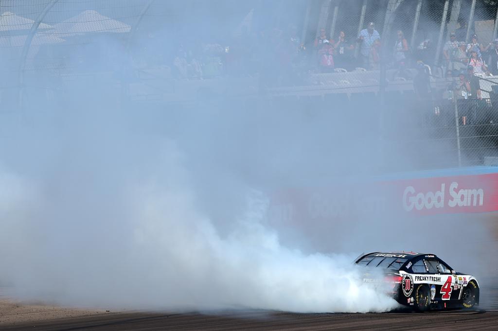 NASCAR's tweet image. Yeah ... he's pretty good here.

Is @KevinHarvick the driver to beat this weekend at @phoenixraceway?