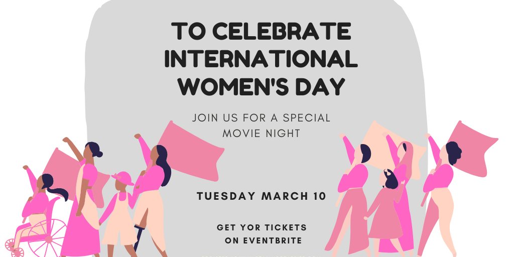 The screening will begin at 7pm with a short movie about dance in Senegal, and then a long one about a singer with a mysterious past.
Get your tickets!buff.ly/39SvS1W
Are you coming?
#afsf #IWD #IWD2020 #movienight #WomensDay #WomensRights