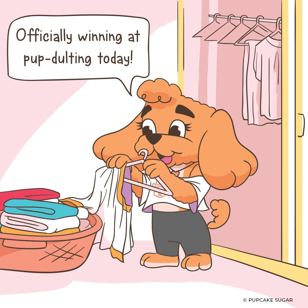 Sometimes pup-dulting seems like nothing, but a million little things that add up to one big to-do list.   How are you winning at pup-dulting this week?  #adulting101 #womenceomindset