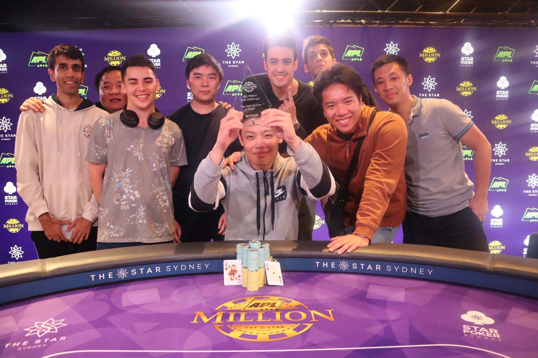 Star Poker Sydney on Twitter "🚨 Winners 🚨 Congratulations to Andrew Zhang for coming 1st in
