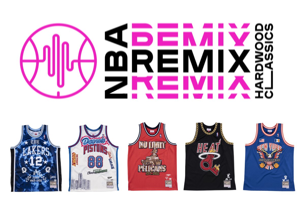 Bleacher Report - The NBA remix jerseys are coming back