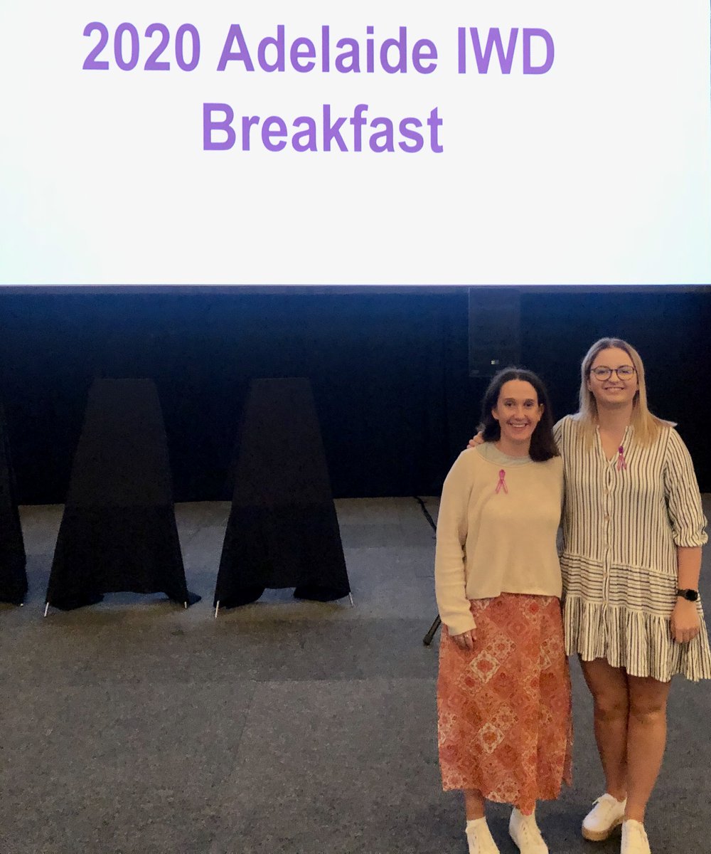 sophdolling's tweet photo. Wonderful morning celebrating #IWD2020 with #GillandersLab at the #IWDBreakfastAdelaide. So many inspiring women in one room! #WomeninSTEM @UN_Women @UniAdelSciences https://t.co/idfzw4AT2n