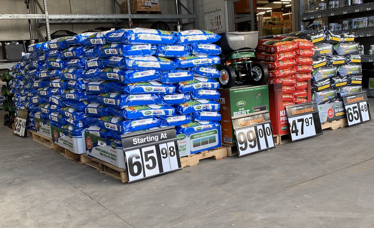 Lawns won’t go hungry with this  #BUILT4SPEED buffet of fertilizers #WELLDONE <a href="/DavyDewayne/">Dewayne Davy</a> @colleen_ahearn and #TEAM1217    <a href="/PeteCapel/">Pete Capel</a> <a href="/LundholmPaul/">Paul Lundholm</a> #NJMWISE