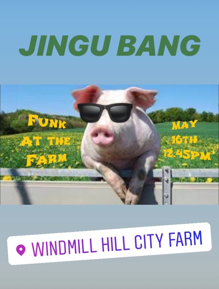 Come and join us @windcityfarm for some funky magic down at the farm in Bristol - 12.45pm May 16th 2020 #gigguide #funk #livemusicbristol @bristol247 @jazzfm @BristolJazzFest @Jazzwise
