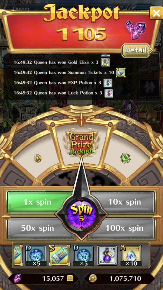gogohappy8's tweet photo. HOLY SHIT I ACTUALLY WON THE DRAGON PROJECT JACKPOT #winning #DragonProject
I spent a whole 360 gems to get a bunch of ticket and won 15,000!!!
Big worth #lucky https://t.co/KKGe8zE67Y