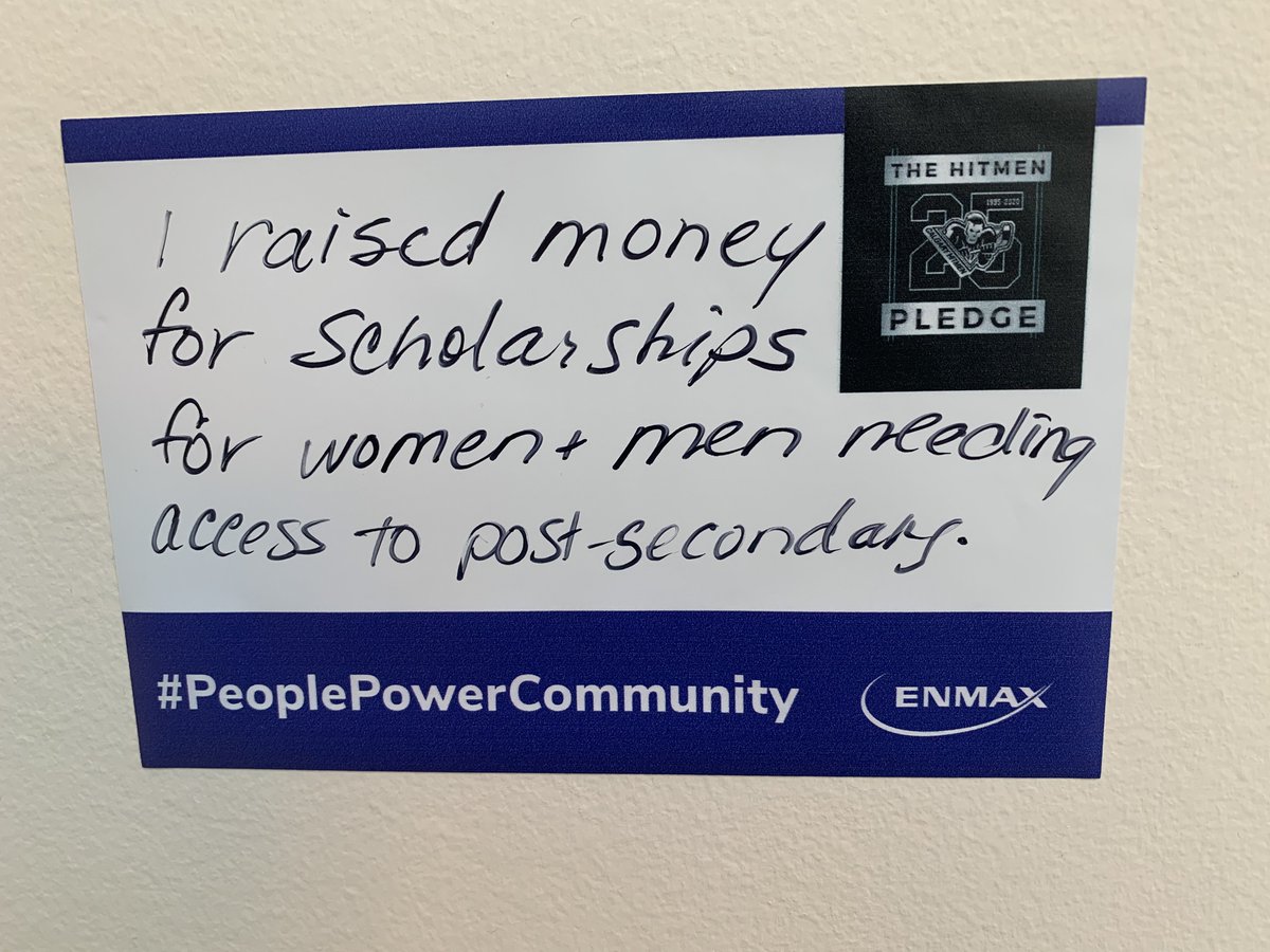 ENMAX's tweet photo. We asked team members to share how they're giving back in the community and the result is inspiring! #PeoplePowerCommunity

Don't forget to submit your volunteer hours as part of #HitmenPledge before March 15: https://t.co/atqKtBZkZW https://t.co/o6MrfoO0P3