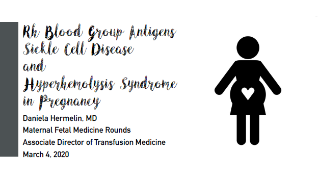 HermelinMD's tweet photo. 🤰🏽🤰🏼🤰🏿MaternalFetalMedicine #Blooducation conference. Topic:  #SickleCellDisease (#SCD) in pregnancy &amp; #Hyperhemolysis syndrome. We focused on Rh Blood Group Antigens &amp; delayed hemolytic transfusion reactions.  Let's recap on the some of the topics.  👇🏼Follow the Tweetorial below https://t.co/6GcJIXbQzp