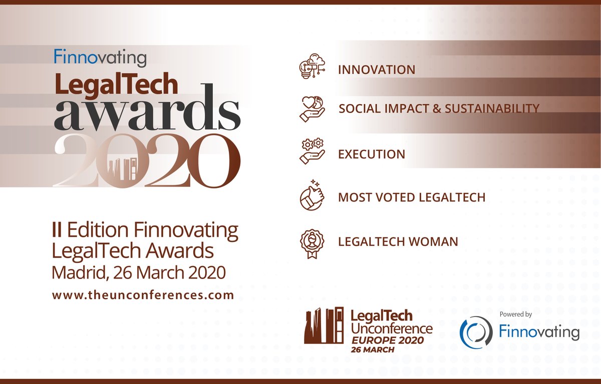 iCommunity_io's tweet photo. ¡Ya se acerca la fecha de la próxima edición de la LegalTech Unconference ! Y allí estará iCommunity Labs, como uno de los candidatos a los "LegalTech Awards 2020"
Entra en https://t.co/tM6x63BzWs y vótanos!!
#UNCONFERENCE #uLegalTech #LegalTech https://t.co/GMaPyl1NKu