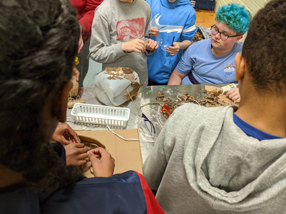 AmandaE_Sci's tweet image. 7th graders got #handson while exploring specialized structures #cmsmakes #NGSS @BCPSSci @cougarslibrary
