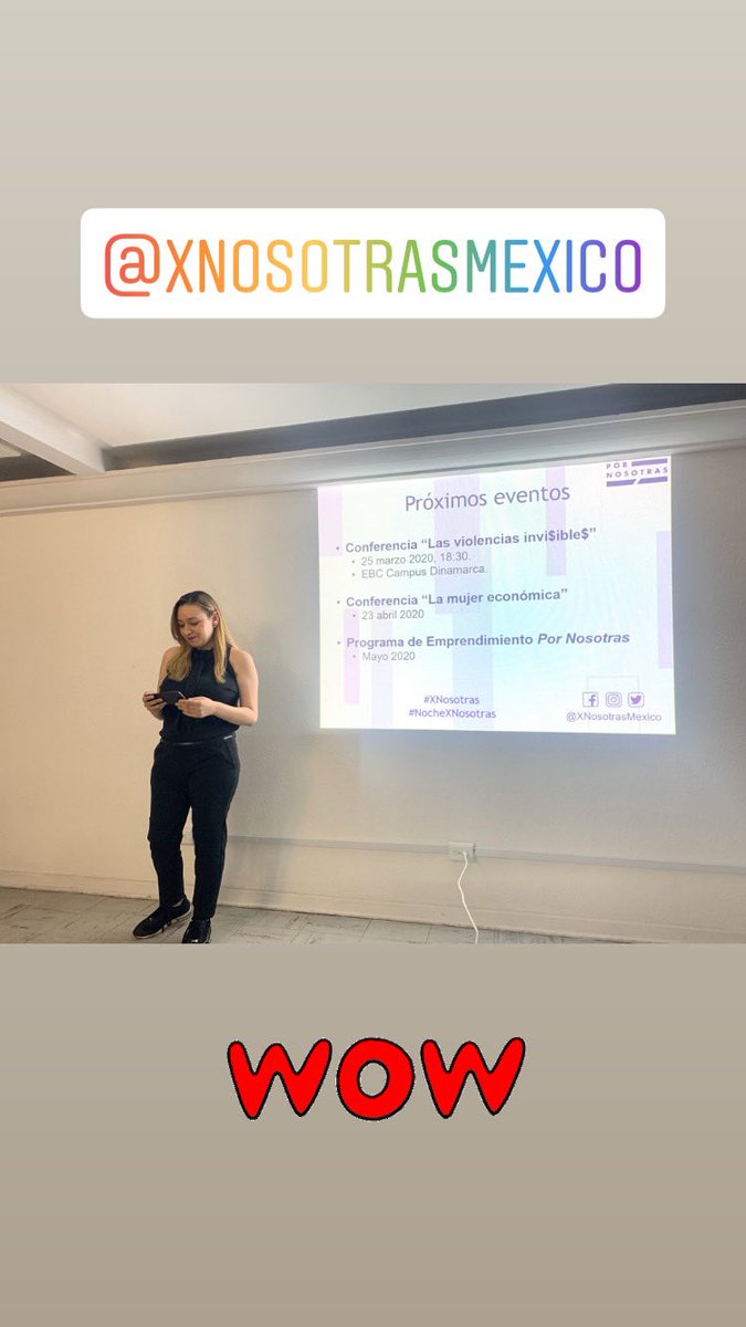ColmenaC_Cowork's tweet photo. En la #nochepornosotras arrancando con las presentaciones @XNosotrasMexico https://t.co/Pnx4kHsMA1