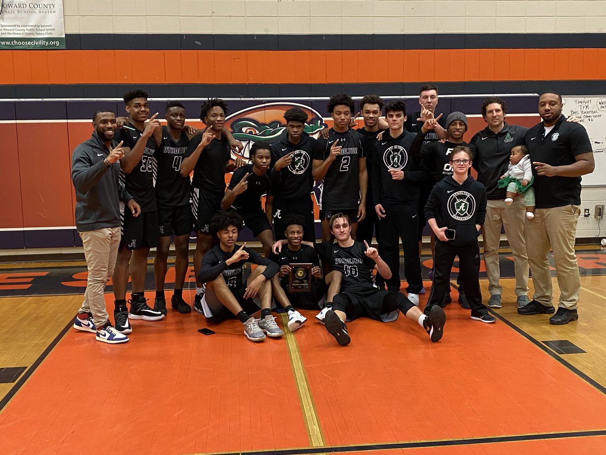 hcpss_ahs's tweet photo. Congrats to Raider Boys Basketball in victory over @hcpss_rhs for 3A East Regional Title!! https://t.co/8NwKKe2AS3