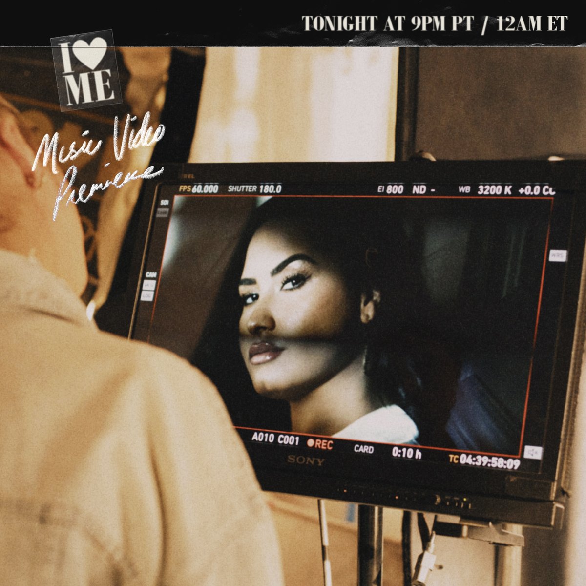 #ILoveMe music video ❤️ 
Premiering at 9pm PT/12am ET
DemiLovato.lnk.to/ILoveMe_video