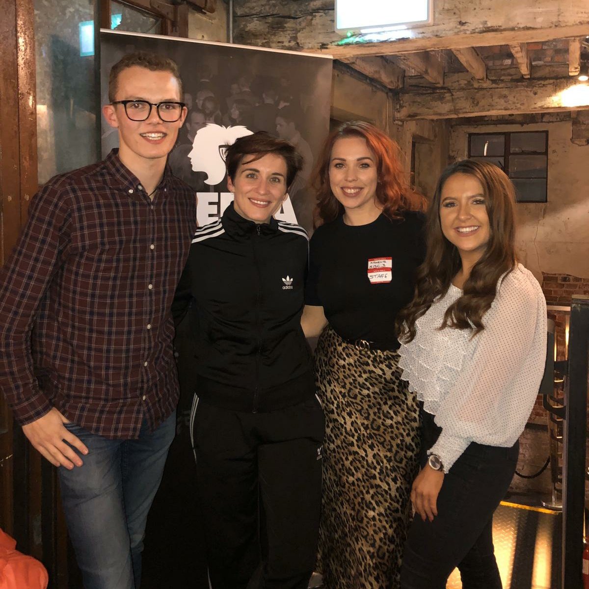 Our #MediaTherapy team with writer of #LineofDuty <a href="/jed_mercurio/">Jed Mercurio</a> and actress <a href="/Vicky_McClure/">Vicky McClure MBE</a>. 

<a href="/_maeve_mcl/">Maeve McLoughlin</a> <a href="/ErinComiskey/">Erin Comiskey</a> <a href="/ScottDuffield_/">Scott Duffield</a>