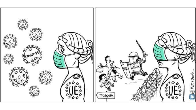 #EuropaTomaMedidas #vergUEnza #EuropaFortaleza