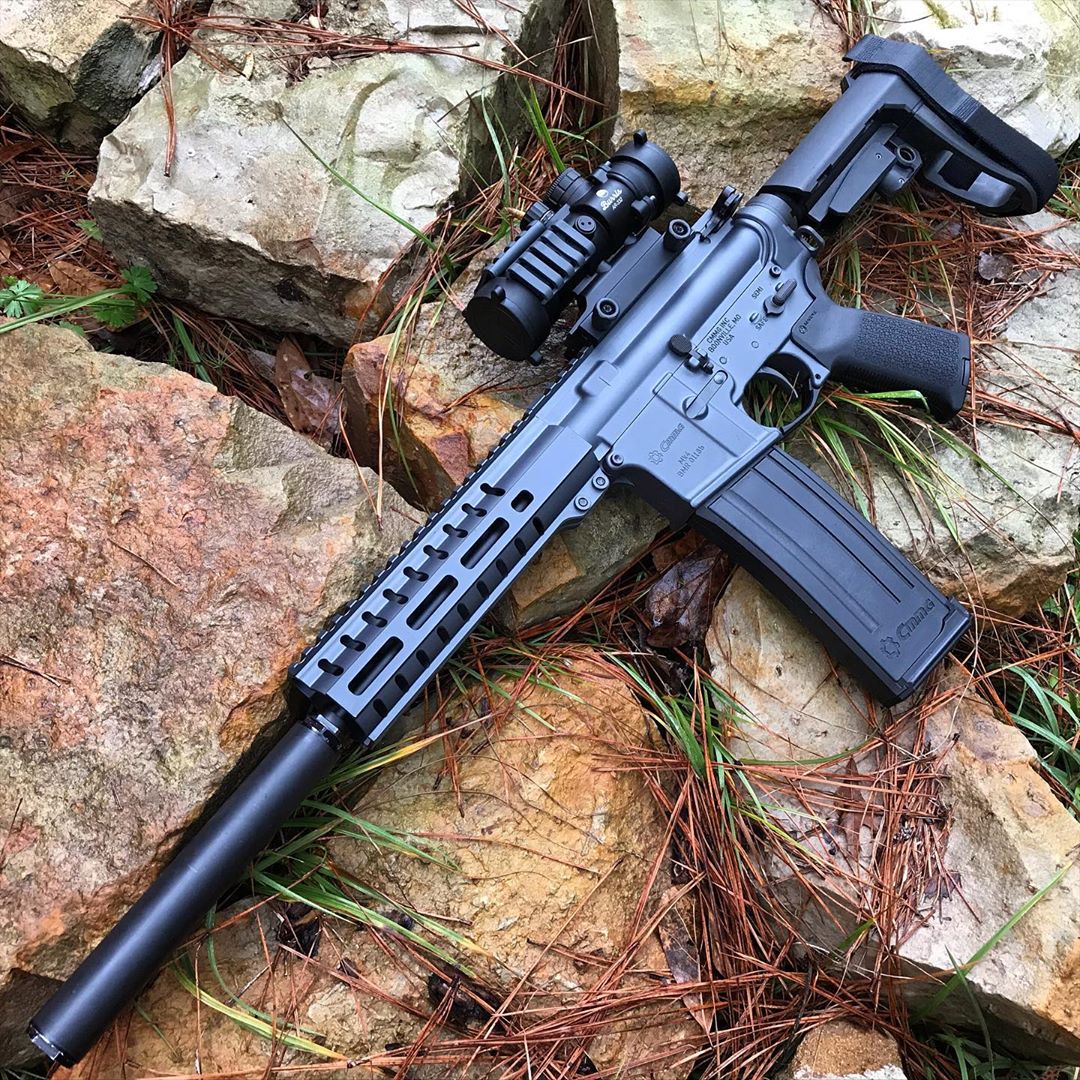 OpticsPlanet's tweet photo. @TopShotDustin's 5.7 @CMMGinc Banshee is all rigged up, zeroed and ready for action 🔥

#OpticsPlanet #TopShotDustin #CMMG #Banshee #BurrisOptics #PewPew https://t.co/JsGslQNMdc