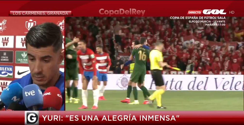 📺 #DirectoGol 

🎙️ <a href="/yuriberchiche/">Yuri Berchiche</a> (<a href="/AthleticClub/">Athletic Club</a>):

➡️ "Es una alegría inmensa"

➡️ "Hoy ellos han sido mejores desde el minuto uno hasta el último"