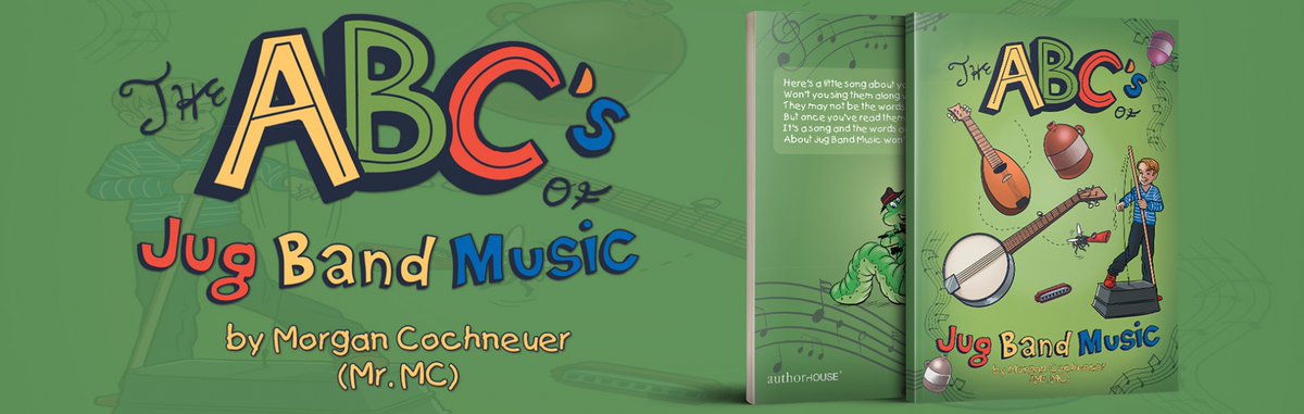 JugBandLiteracy's tweet photo. My children's book, The ABC's of Jug Band Music, teaches young readers about musical instruments with the help of each letter of the alphabet. Learn more here: https://t.co/11aBRBUy7Z
#KidLit #BookBoost #PictureBookBuzz #ABCsofJugBandMusic #Music https://t.co/22spkdxIQO