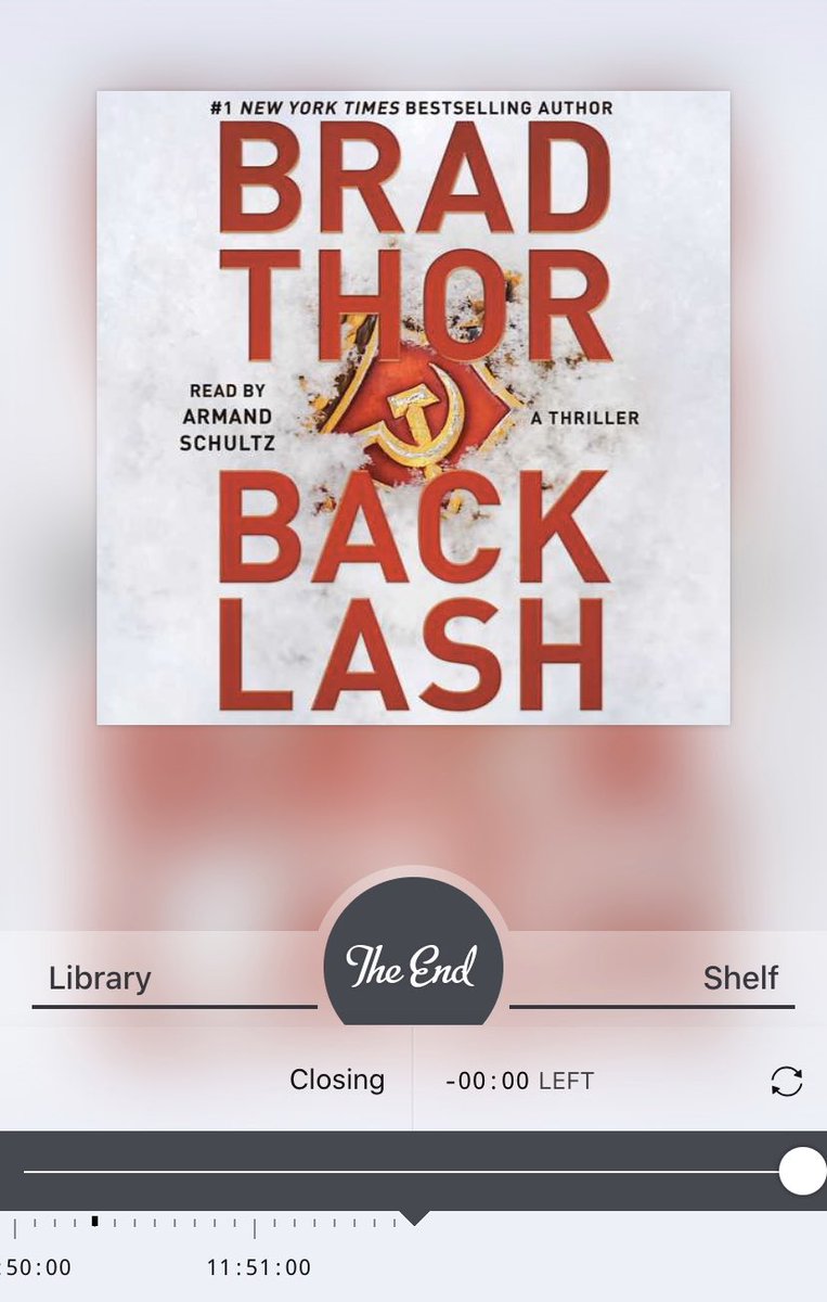 BubbaRadio's tweet image. Duuuuuuuude!  I just finished #Backlash and now I’m ALLLLLL CAUGHT UP on the #ScotHarvath series!  That’s NOT good because @BradThor isn’t releasing #NearDark until June 😢😭😩
instagram.com/p/B9XrhCQHBA7/
