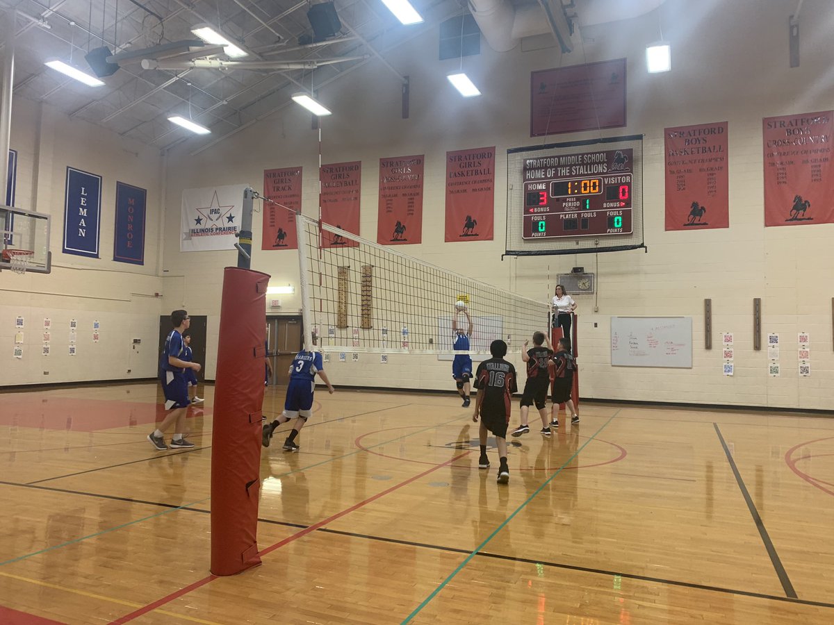 Our boys volleyball teams are taking on Leman tonight! 🏐 #WeAreStallions #ProudToBeD93 <a href="/CCSD93/">CCSD93</a>