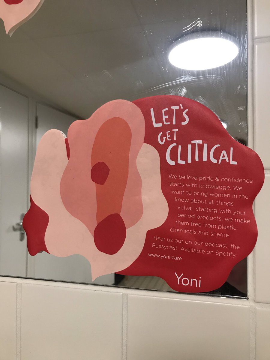Clitoral_RSKP's tweet photo. Tonight at the #freethevulva event @De_Zwijger, we discussed how to inform people about #femalesexuality, the #vulva, the #clitoris and #menstruation. Even the restrooms were in the theme @Yonicare Thank you @OneWorldnl for an inspiring evening! #knowledgeplatform @Clitoral_RSKP https://t.co/5HXqZZalFB