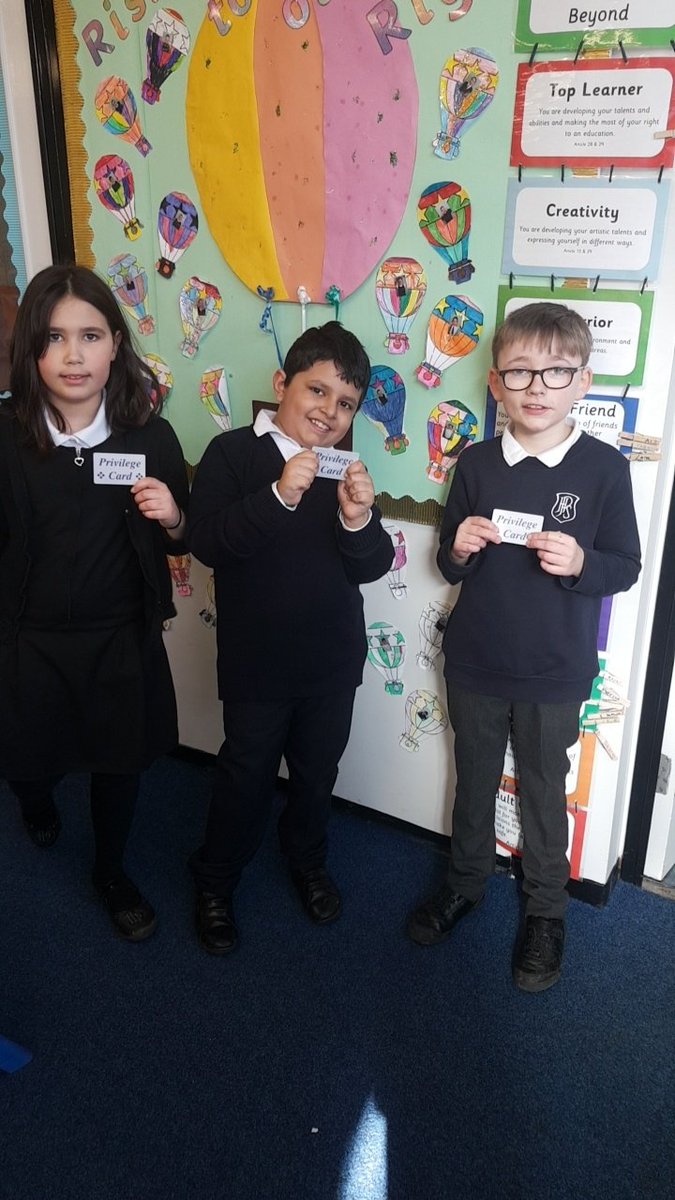 RoomStewart's tweet photo. Some more privilege cards in Room 7 🎉 @HolytownPS @MrsLAlcorn #privilegeday https://t.co/IMJy3IN6kX