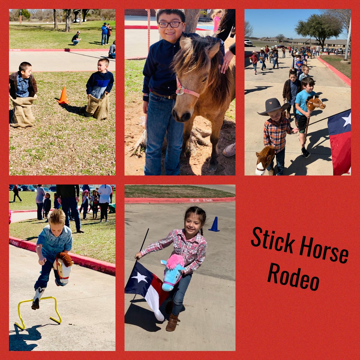 We are tired cowboys and cowgirls.  A grand entry parade, Butterfly the Pony, learning to rope from professional cowboys and lots of races. Yeehaw!