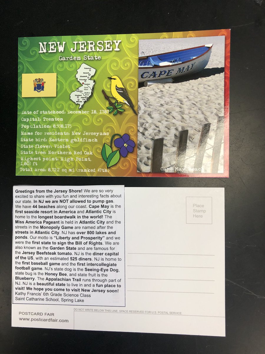 6th Grade Science students reach across the US via the USPS! The Iditarod EDU Trail Committee piloted a 50 States Postcard Exchange. Students across America shared fun and interesting facts with each other prior to the start of the Last Great Race on Earth! <a href="/SCSprincipal/">St. Catharine School</a>