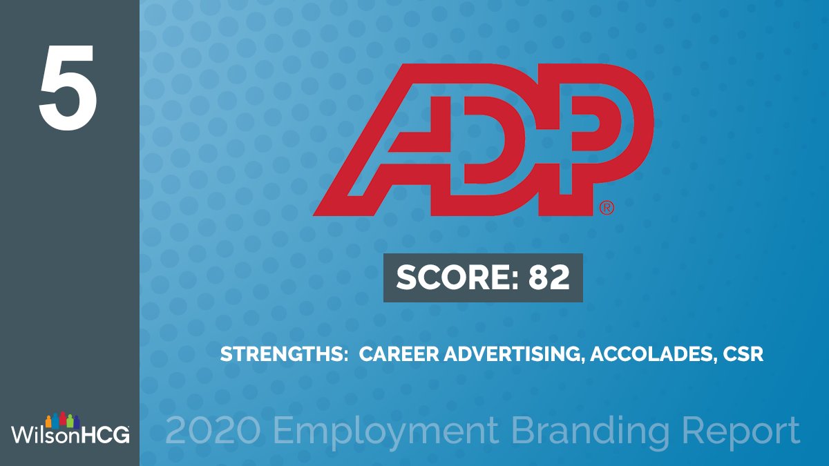 newsatwilson's tweet photo. Corporate Social Responsibility and career advertising are key to a strong #employmentbrand. Discover how @ADPCareers leveraged these to earn its spot in the top 10 of this year's #Fortune500 Employment Branding Report. Download today! #EBReport20 https://t.co/M4IBFlnjZs https://t.co/U8UfiQhRZv