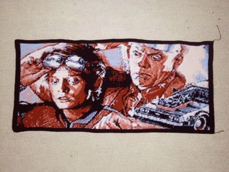 knithacker's tweet photo. It Takes 22,890 Stitches To Get Back to the Future: 👉 https://t.co/2tEQgrQQzX #crochet #backtothefuture #handmade #diy #LeeMac Made by @Totalleemac! https://t.co/1Pf9QZ4Hx1