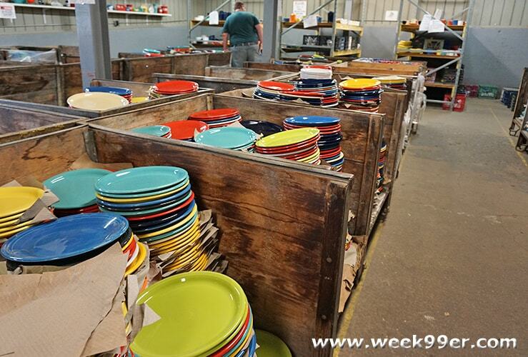 Week99er's tweet image. There's not hiding it, I'm in love with Fiesta Dinnerware and it's all we use in our home. But when we went through Newell, WV they invited us inside their factory and gave us a tour! This isn't open to everyone, but it's worth a stop to their outlet sho… bit.ly/2Ag0LOY