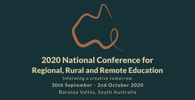 acsesedu's tweet photo. Save the date! The 2020 National Conference for Regional, Rural and Remote Education will be held on 30 Sep–2 Oct. More info coming soon at https://t.co/tDDTj0C2Bw. @SPERA_asn_au @CEP_Partnership @GeraldtonUniCen @countryuc #RegionalEd #RuralEd #Events https://t.co/j0SVVV0NJm