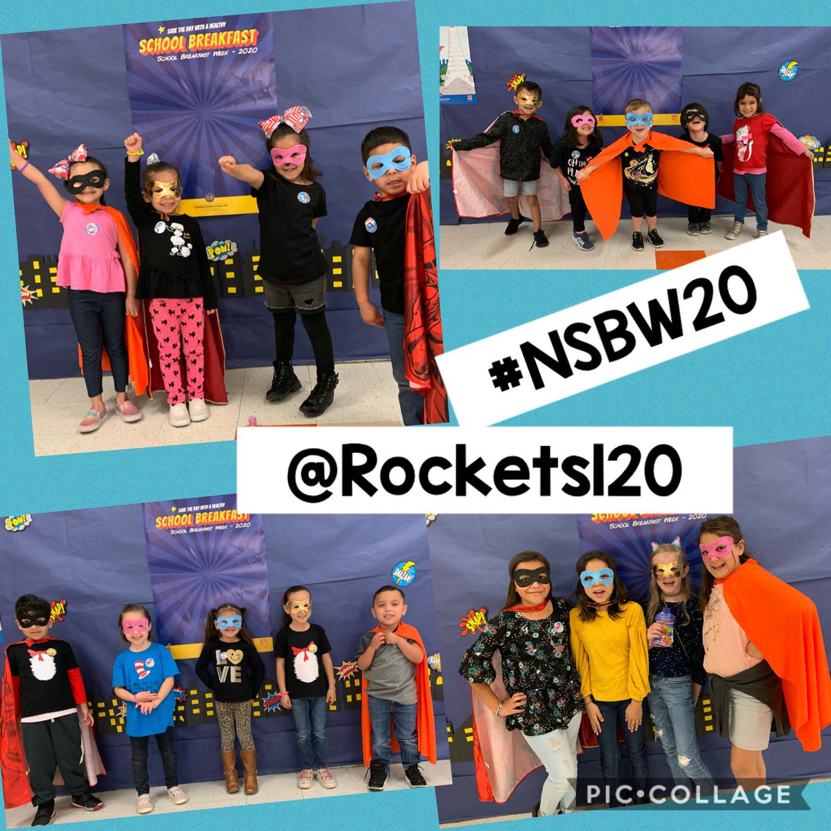 CindyElizondo7's tweet photo. My favorite superhero’s are the ones I serve a healthy breakfast every school day. Day 4 National School Breakfast Week @Rockets120 @McAllenCNP #NSWB https://t.co/ys17MATlIe