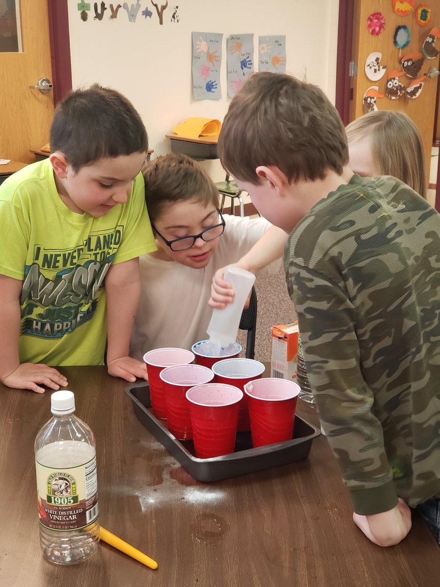 Volcanoes were a hit today!