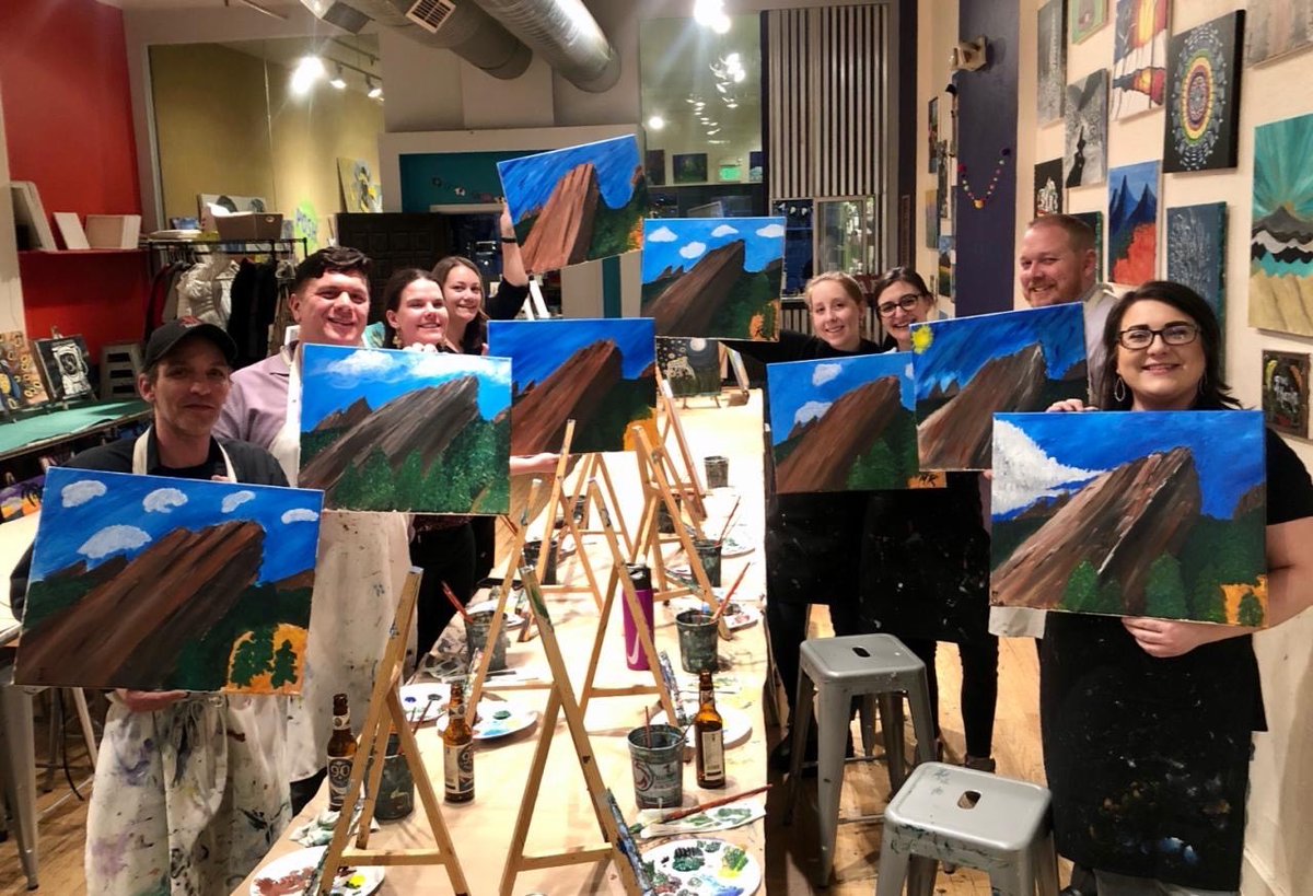 StonebridgeCos's tweet image. Not only are our team members talented in #DistinguishedHospitality, but our leadership team at the Boulder Marriott showed off their artistic talent recently during a leadership appreciation outing.