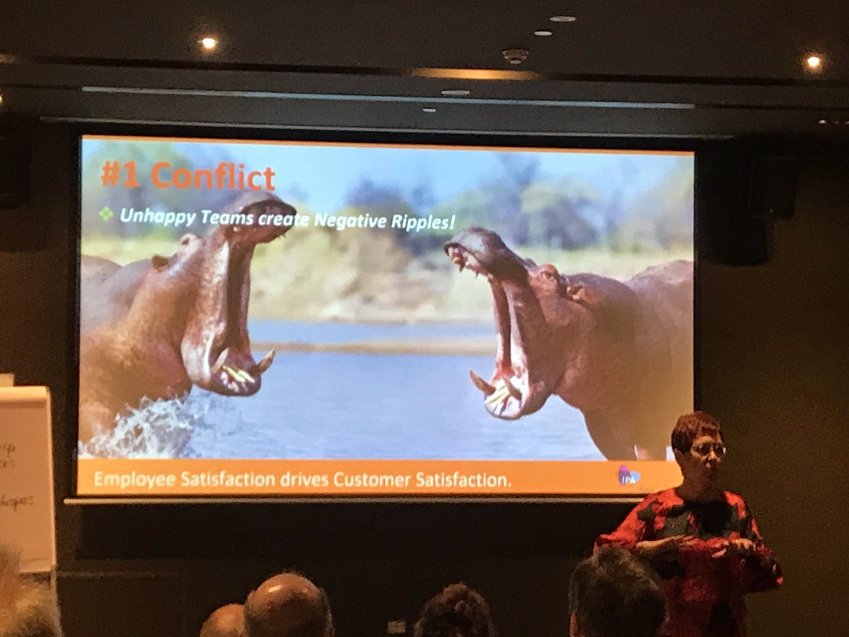 Importance of a happy teams and the ripples in your world!!!! #BePositive #ipaviccongress2020