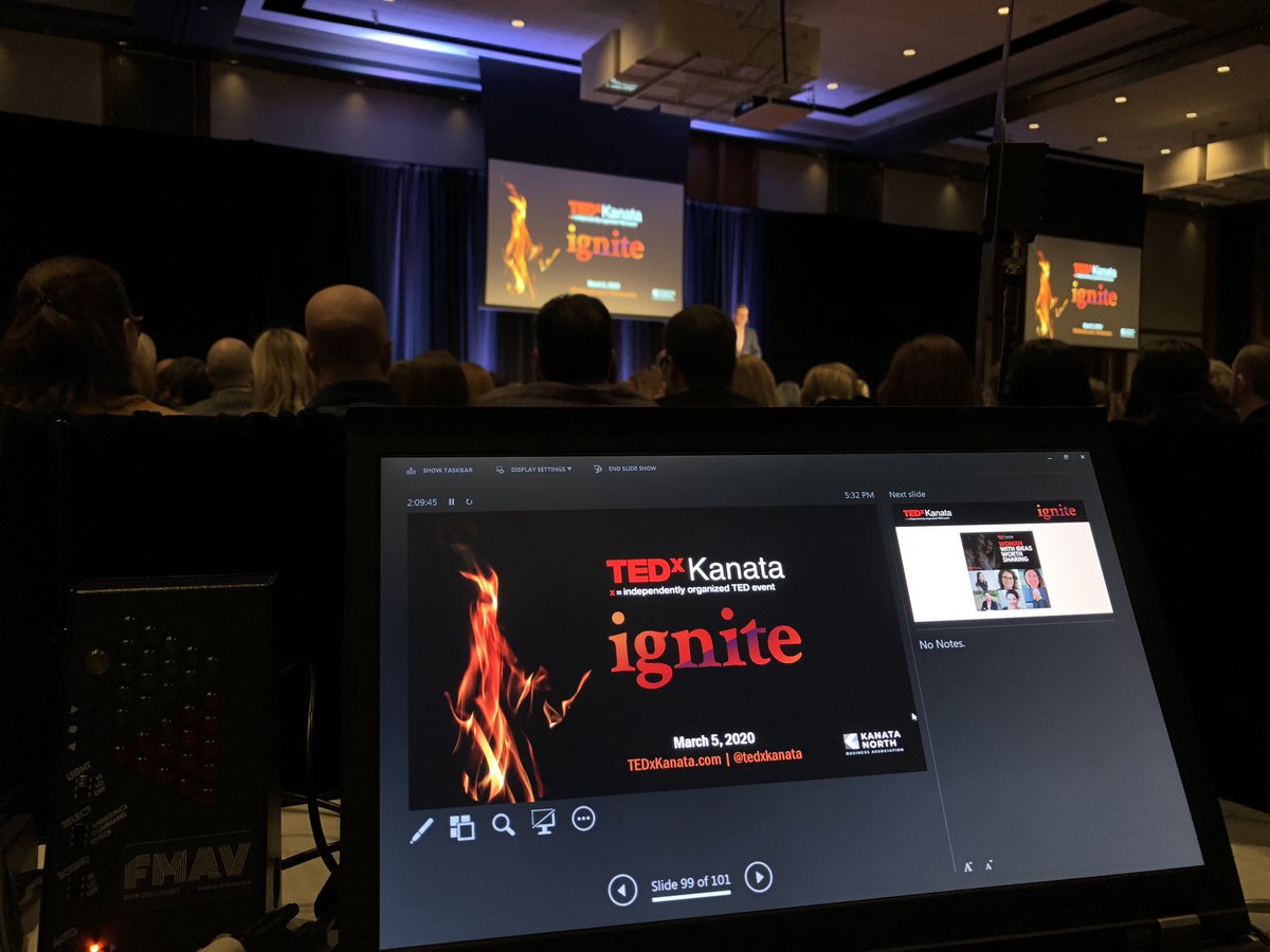 #WOW what a great series of speakers at #TEDxKanata If you are not here, make sure to watch the videos later, these talks #ignite #inspiration for all ages #WomensWeek