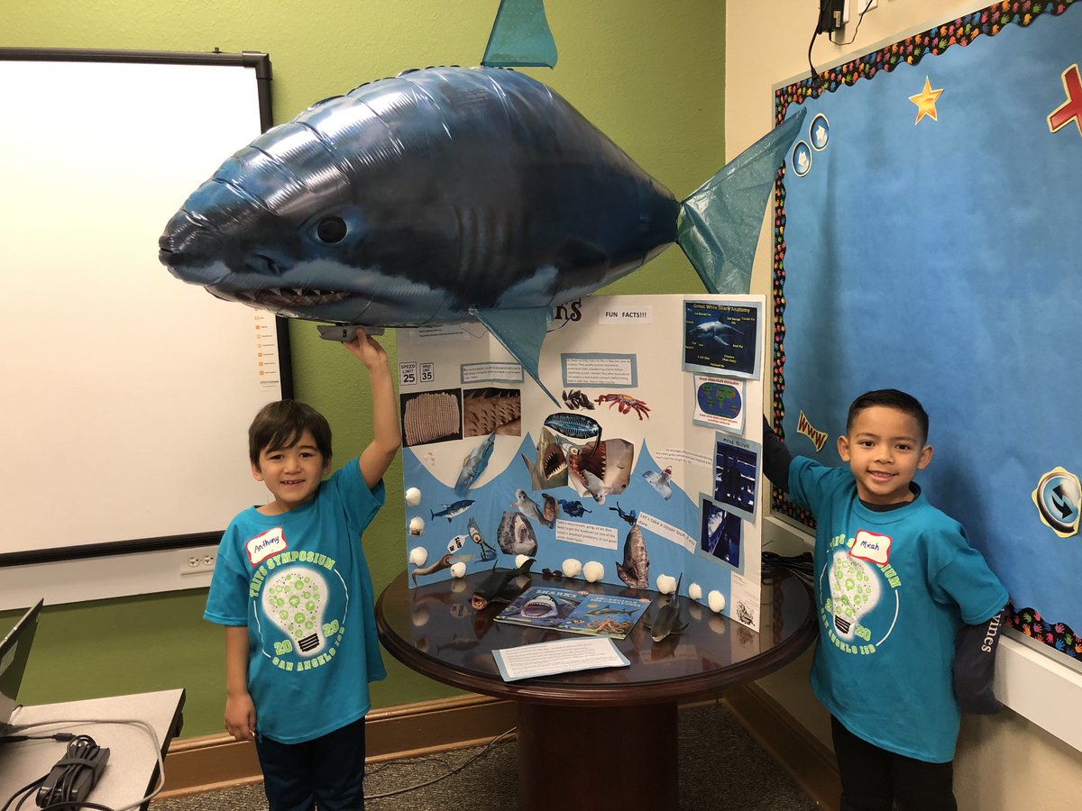 Today I was able to go watch two of my kiddos present their TRIYS project. I was so impressed by how well spoken and informed they both were, and I learned some new facts about sharks. I’m so proud of both of them! #1stGrade #BelaireBFF