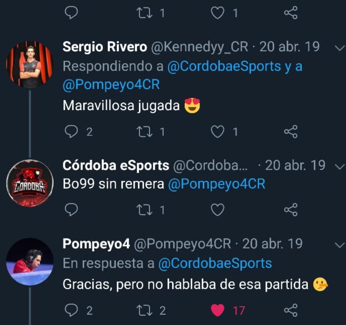 <a href="/KunC137/">K6</a> Cuando <a href="/CordobaeSports/">Córdoba eSports</a> se le planto a Pompedios