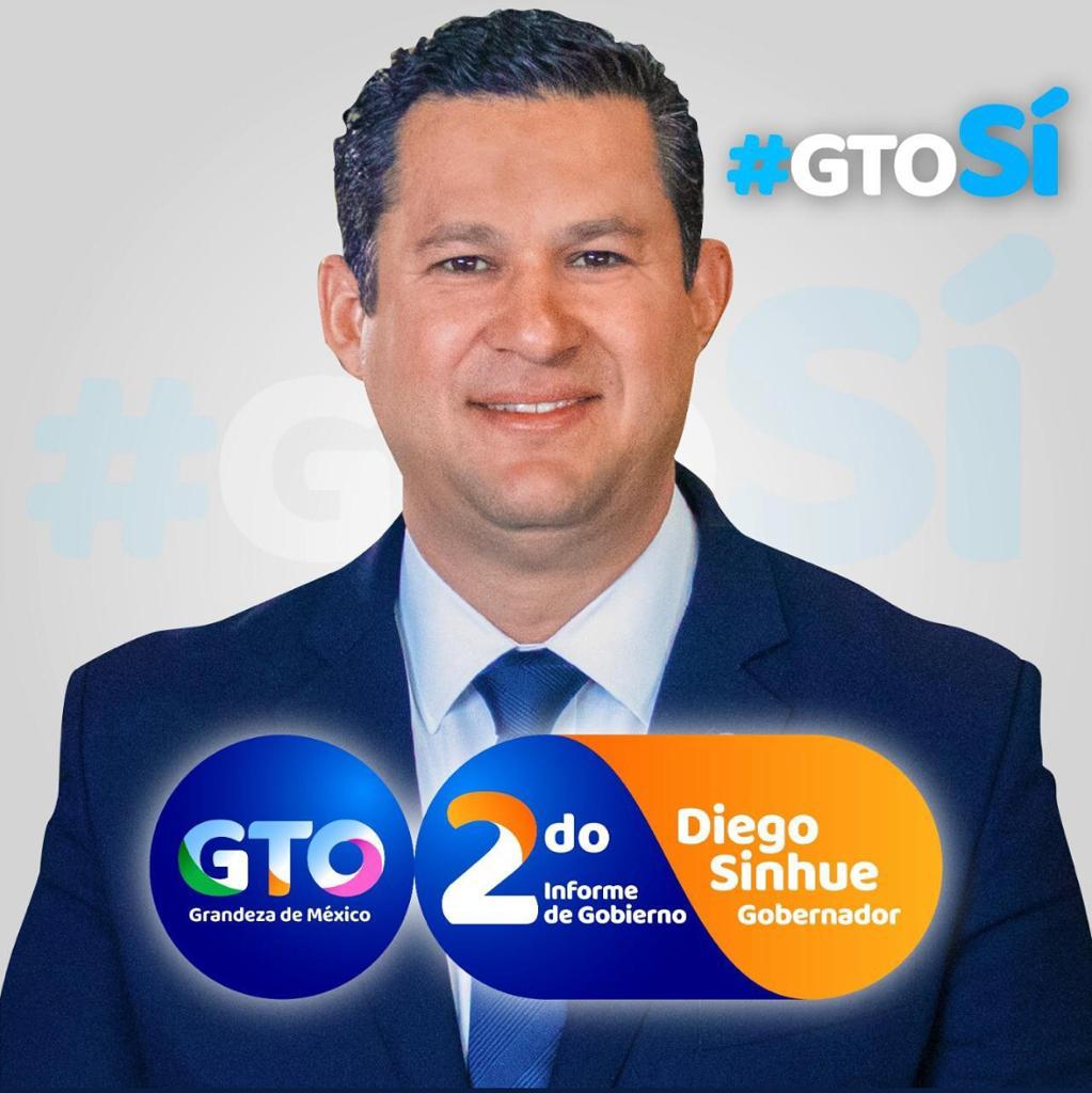 miguelmarquezm's tweet photo. Felicidades al Gobernador @diegosinhue por la rendición de su 2do. #InformeDiegoSinhue, porque en #GTOSí hay avances y logros que hacen de nuestro #Guanajuato la Grandeza de México 🇲🇽. https://t.co/uTVzMzTVvQ